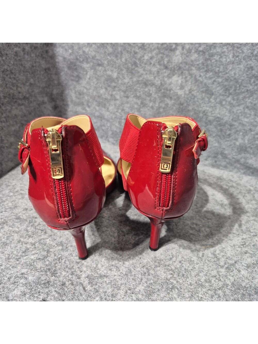 Liz Claiborne Keegan Stiletto Heels Size 9M Red  Pumps - Picture 11 of 15